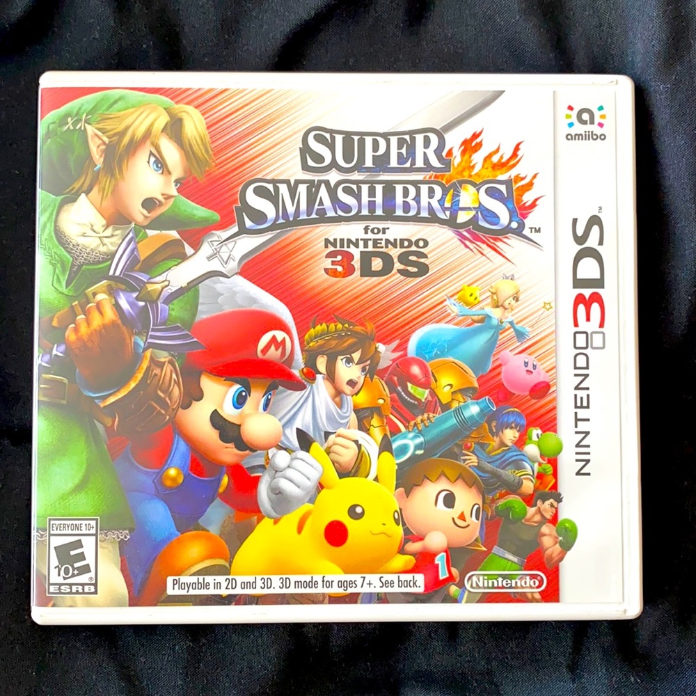 Super Smash Bros - Nintendo 3DS Game - With Case